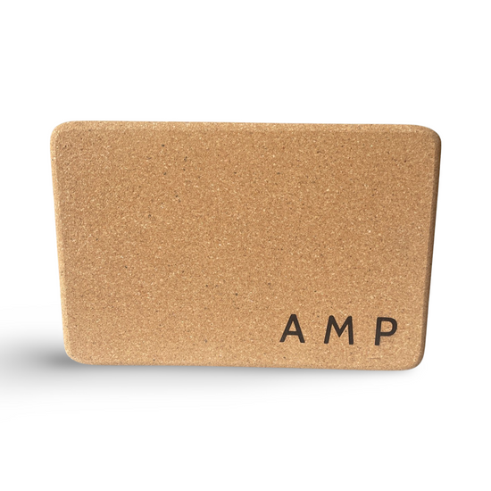 Amp cork yoga block
