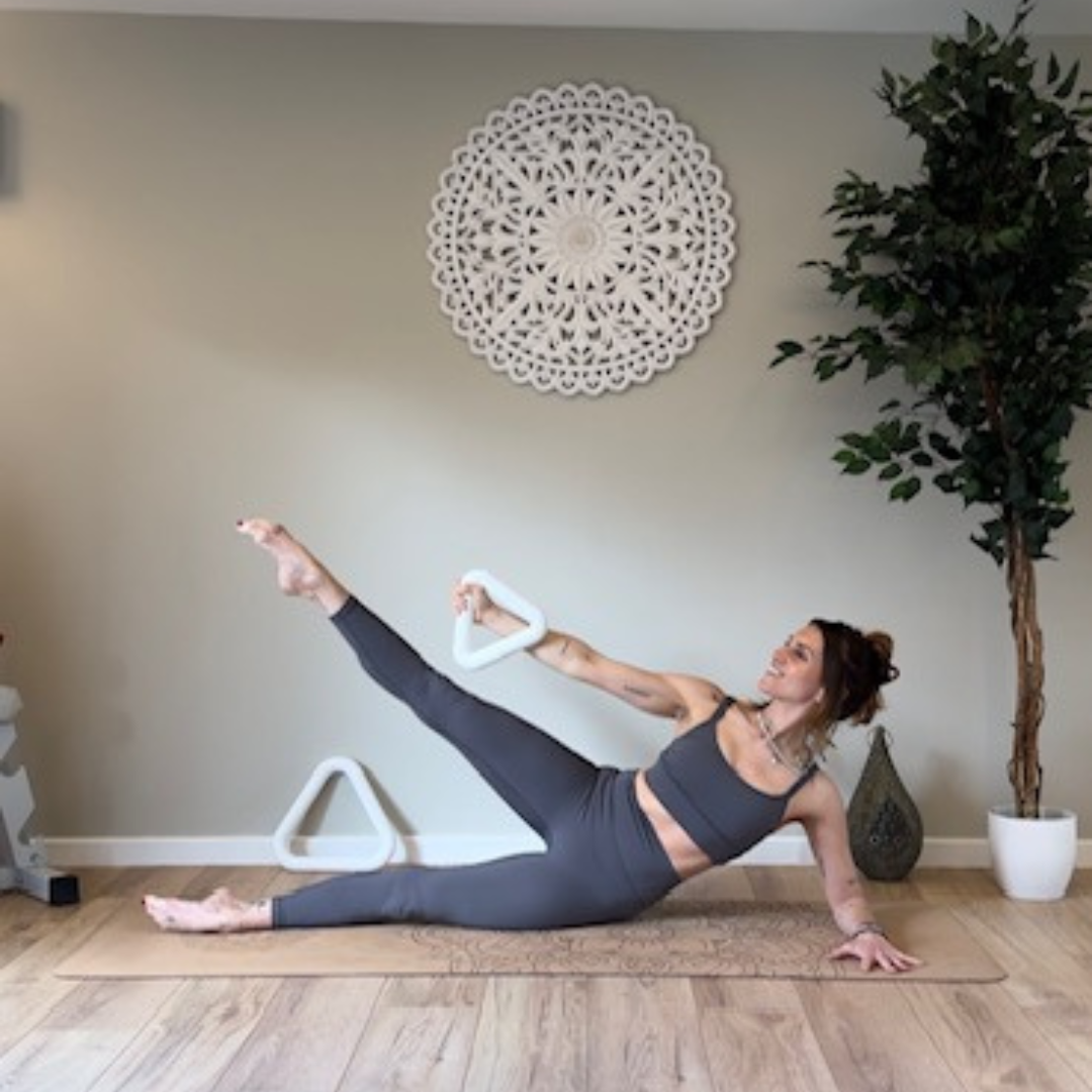 Core + Full-Body Workout with Amp Wellbeing Weighted Triangles