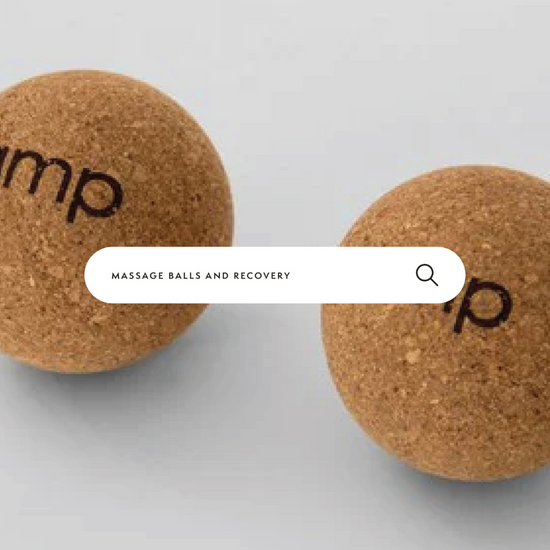 Cork massage balls for recovery and rehabiliation
