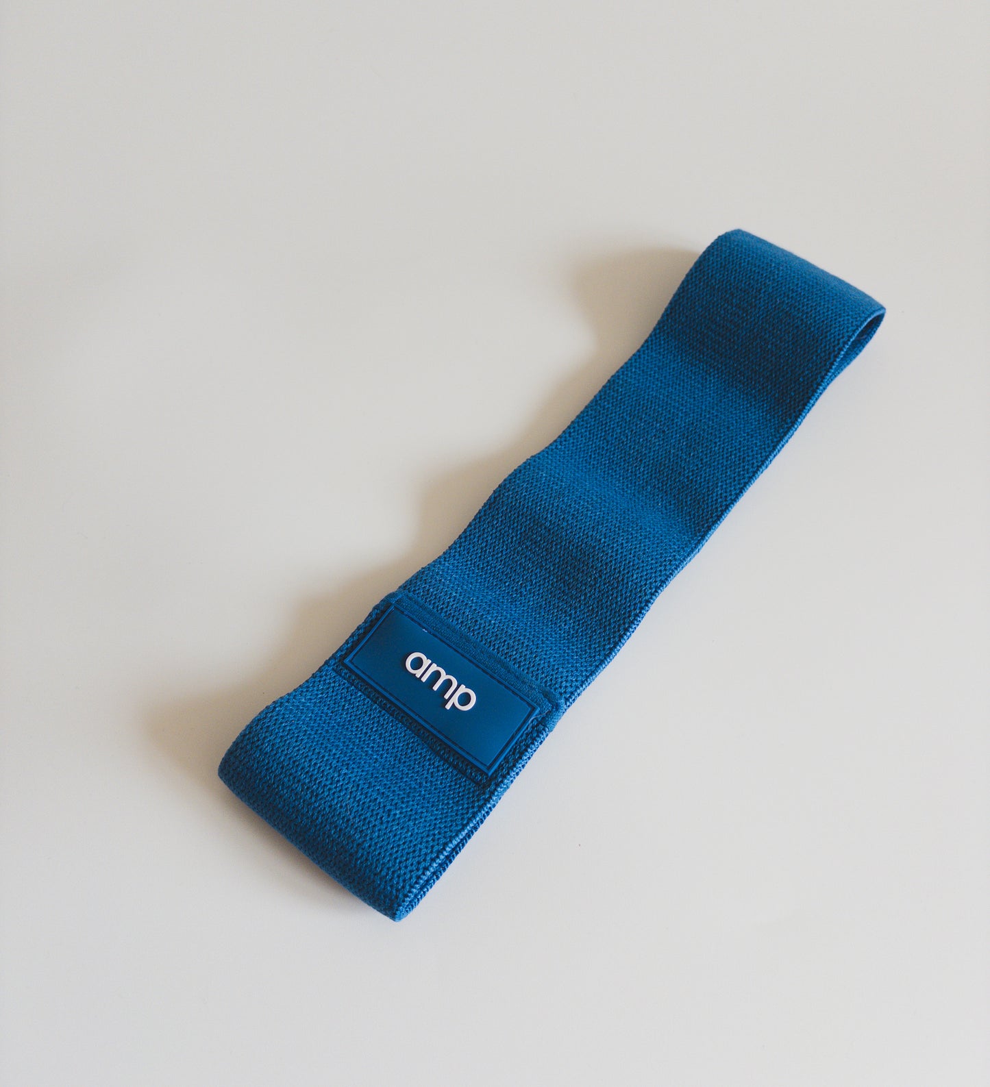 Blue heavy fabric resistance band 