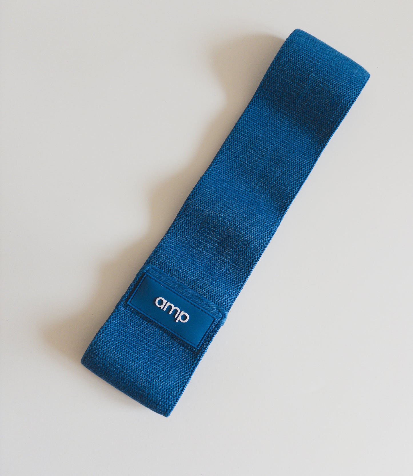 Blue heavy fabric resistance band 