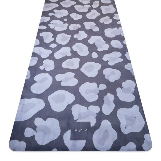 Yoga mat microfibre natural rubber hot yoga 