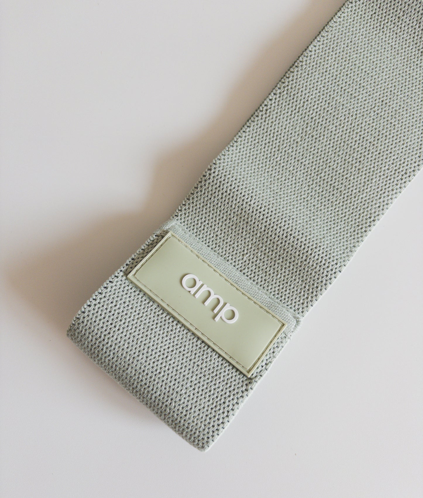 Sage green fabric resistance band medium 
