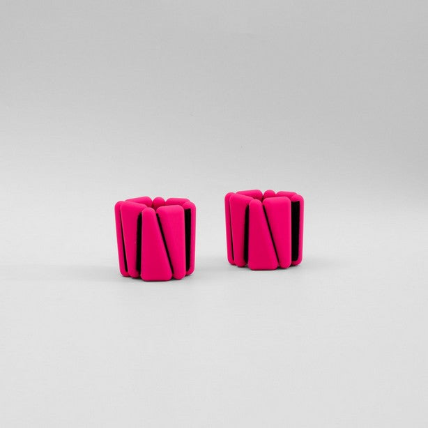 Amp Tone up wrist ankle weights 2lb neon pink