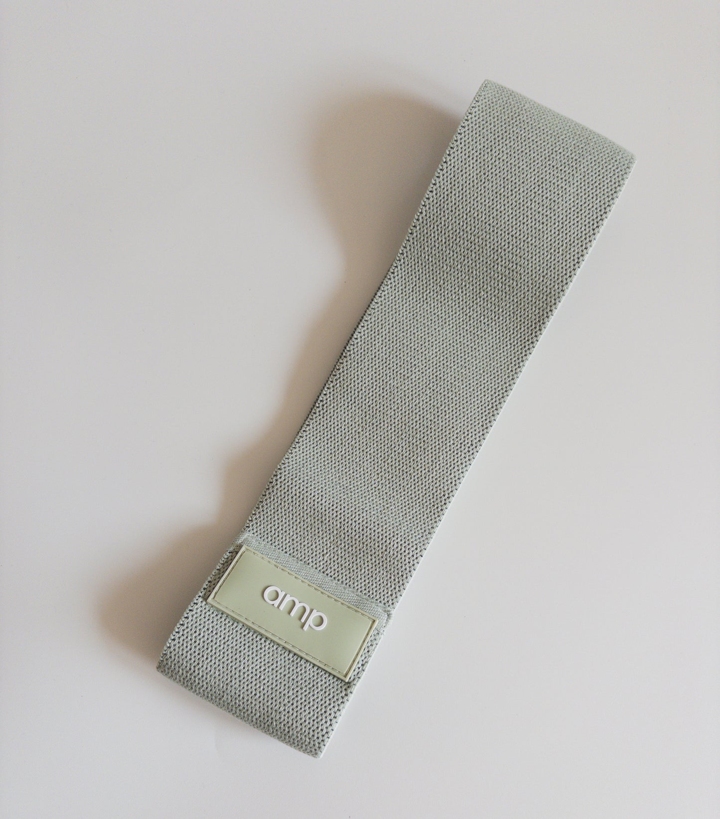 Sage green fabric resistance band medium 