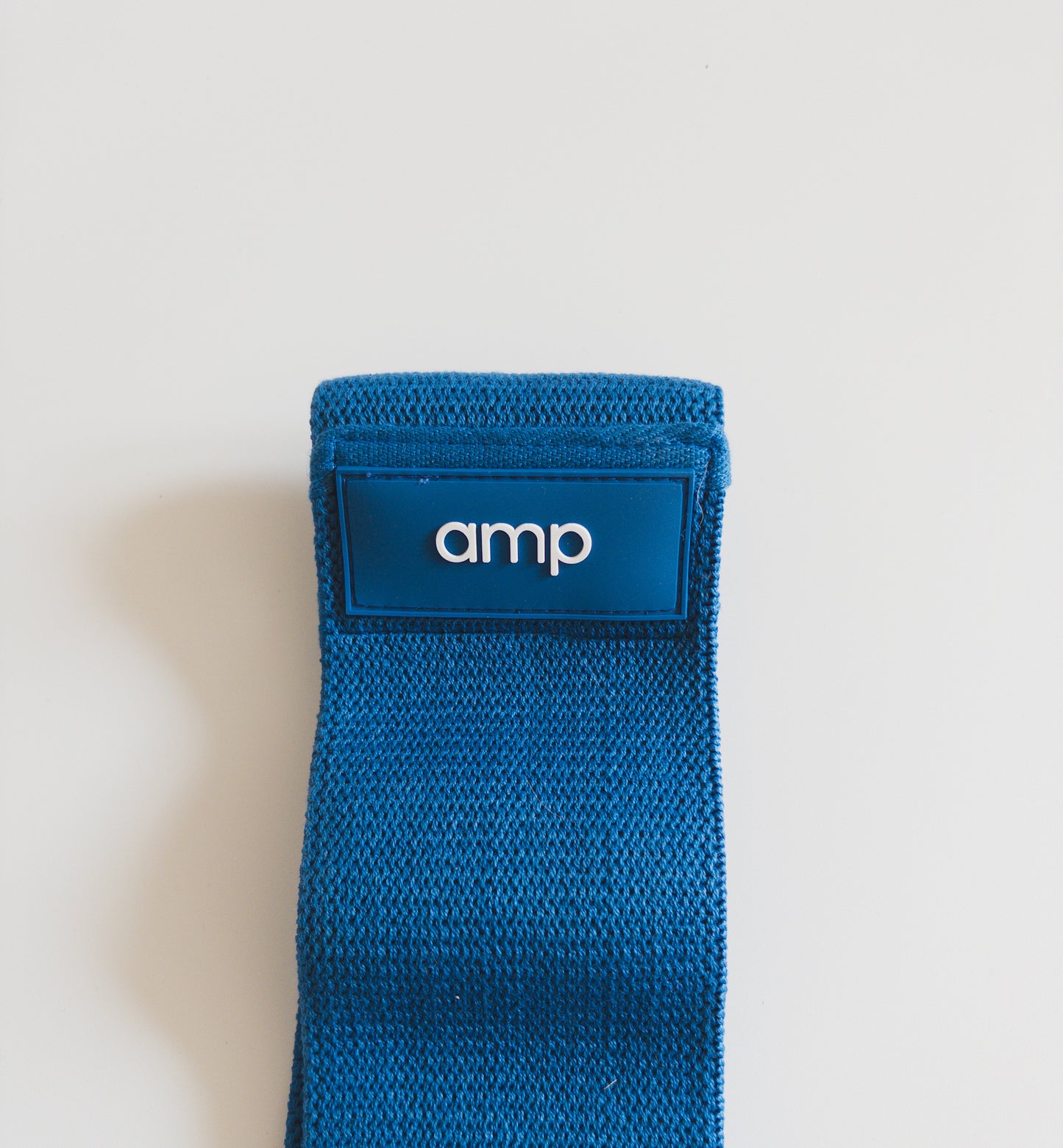 Blue heavy fabric resistance band 