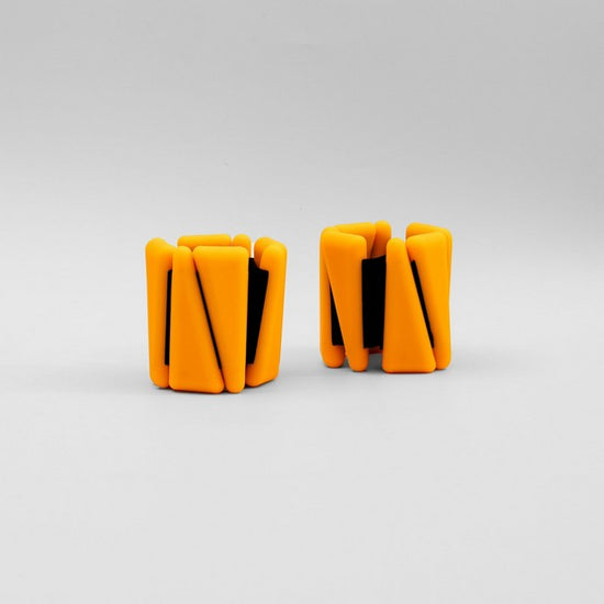 Amp Tone up wrist ankle weights 4lb neon orange