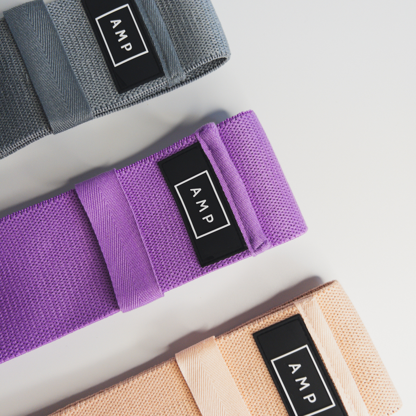 Adjustable resistance bands set of 3 light medium heavy