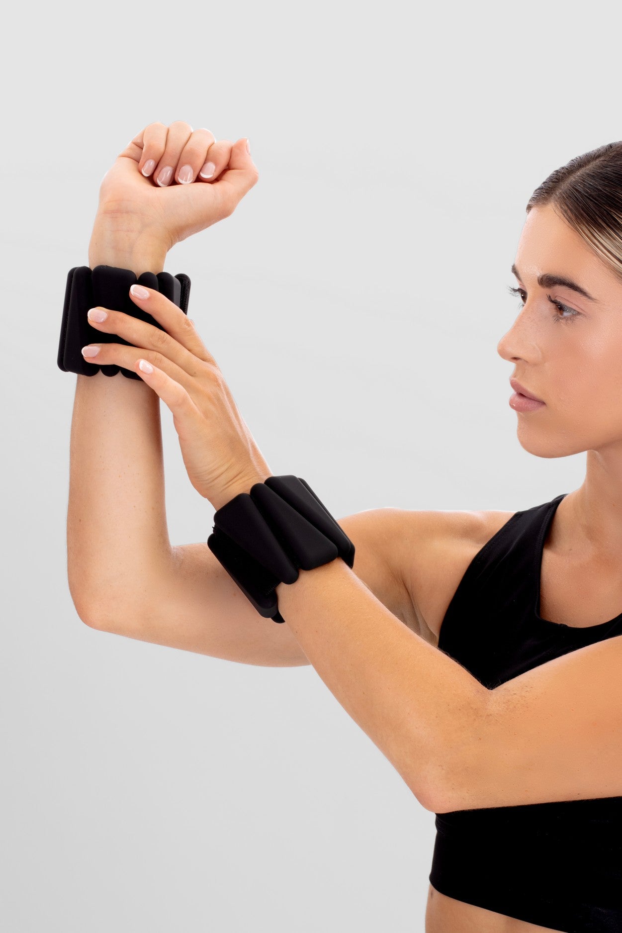 Amp Tone Up Hand- und Fußgelenkgewichte 2lb schwarz