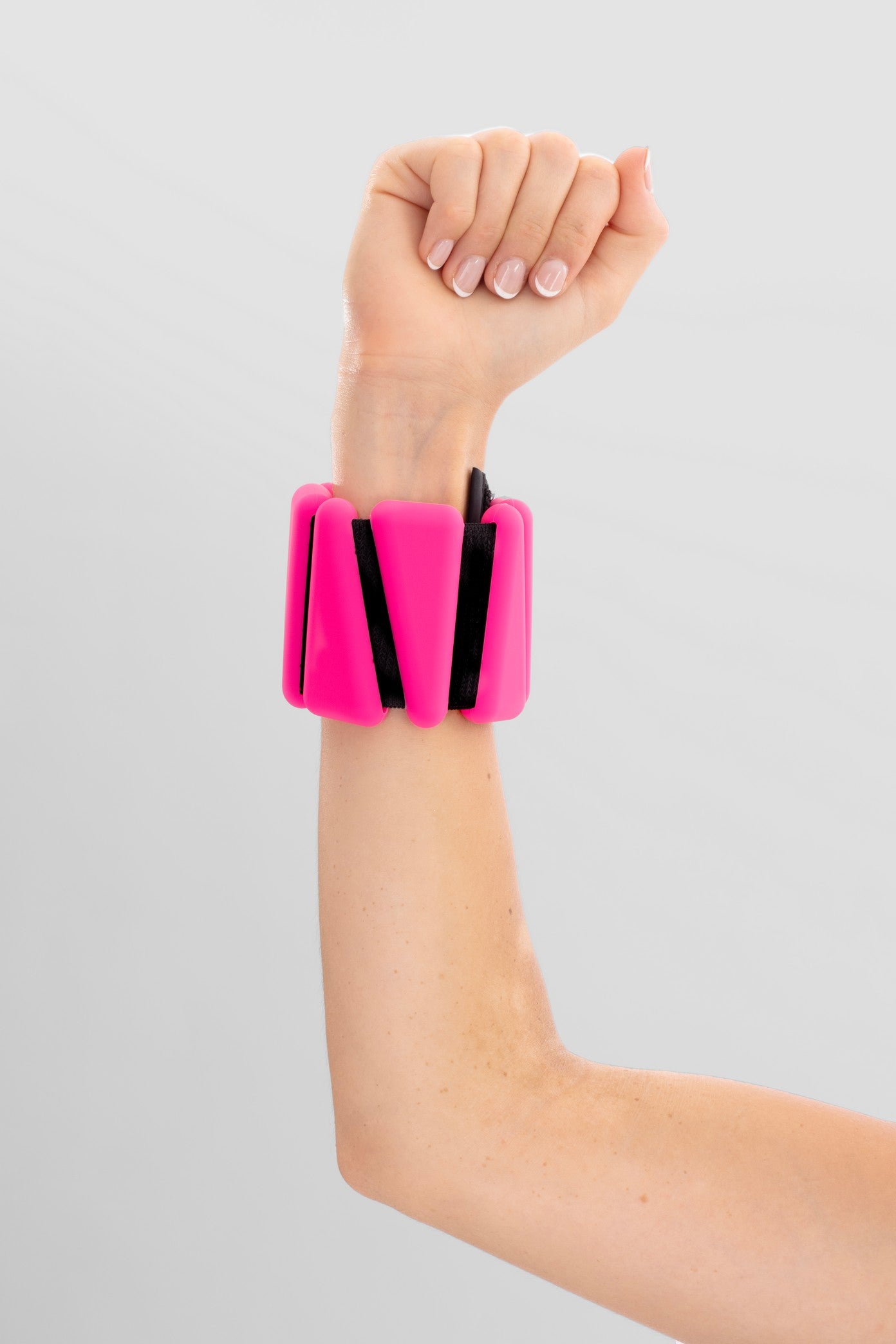 Amp Tone up wrist ankle weights 2lb neon pink