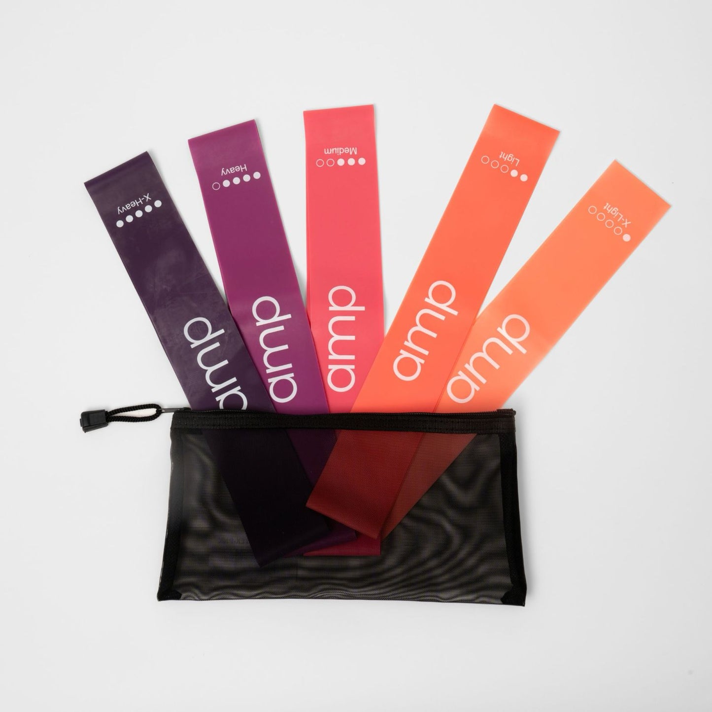 Amp Wellbeing Latex-resistance bands-5pack