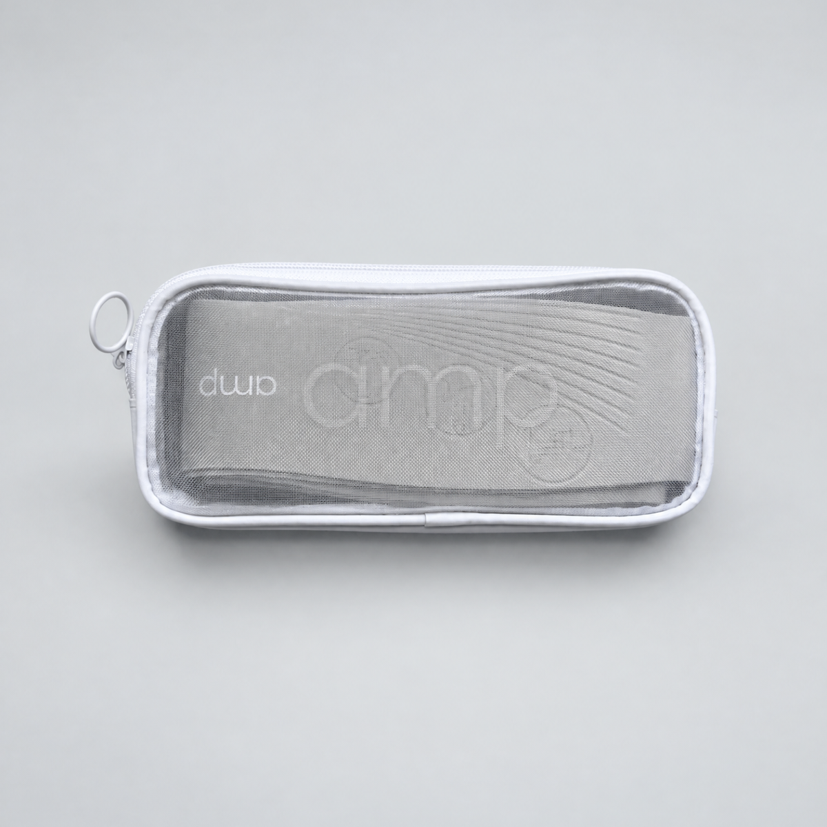 amp wellbeing silicone resistance bands pack of 5 in stone in carry storage case