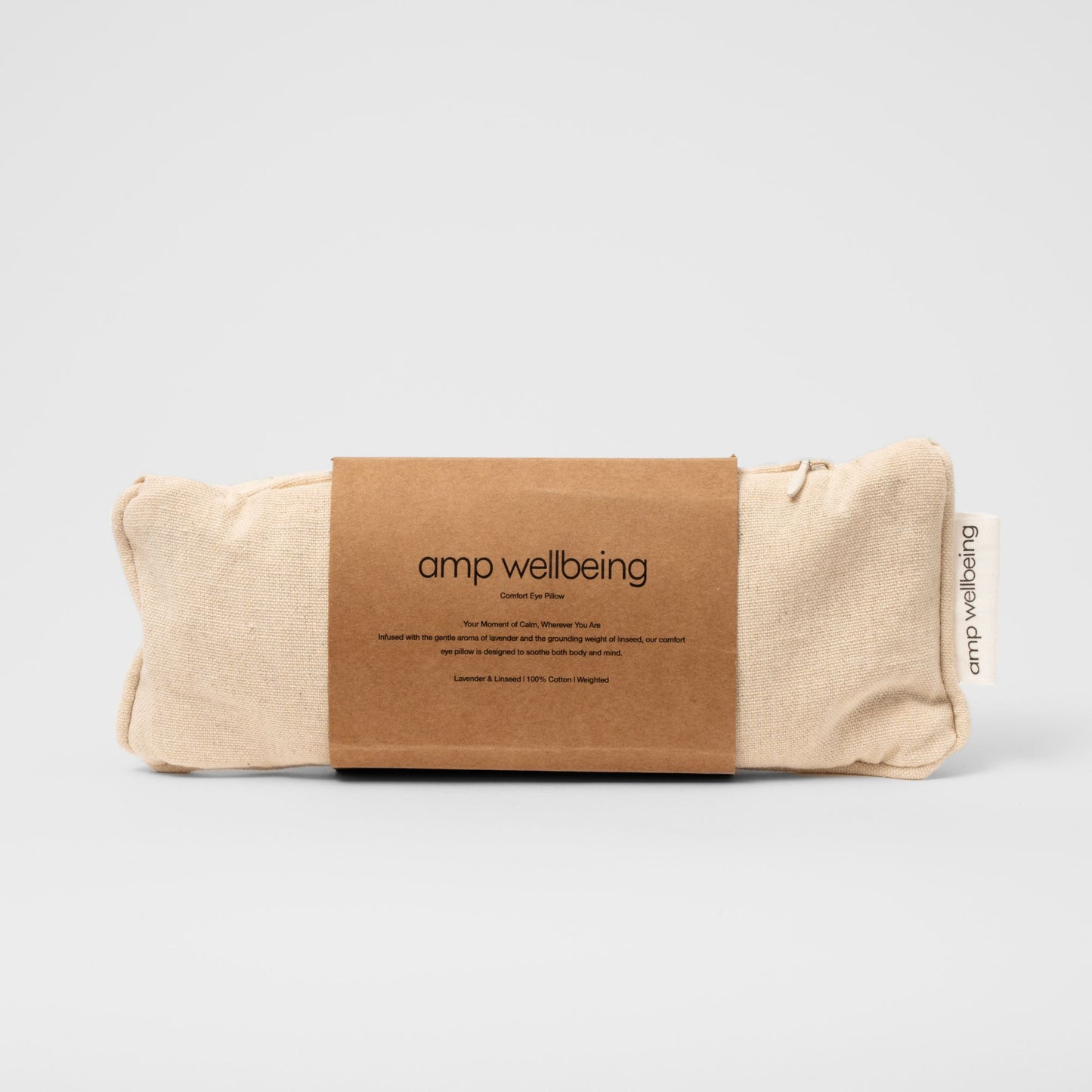 Amp Wellbeing lavender eye pillow meditation