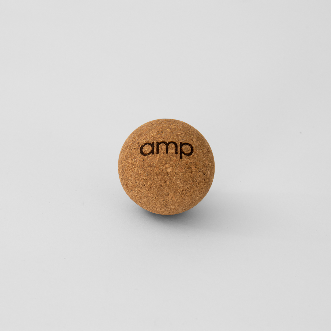 Amp cork massage ball sustainable fitness