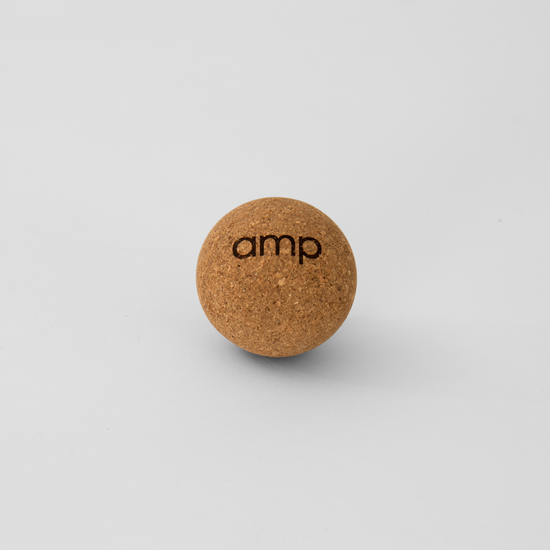 Amp cork massage ball sustainable fitness