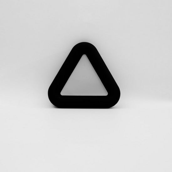 Peak strength weighted triangles set black