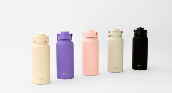 Amp Water Bottle stone
