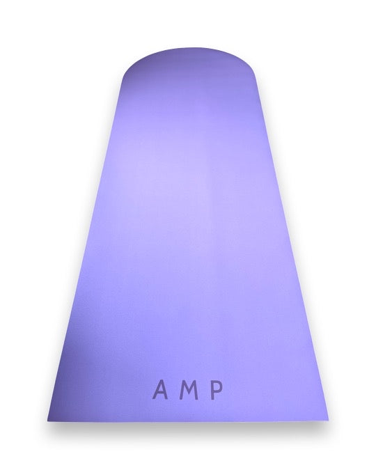 Lavender PU vegan leather yoga mat 5mm