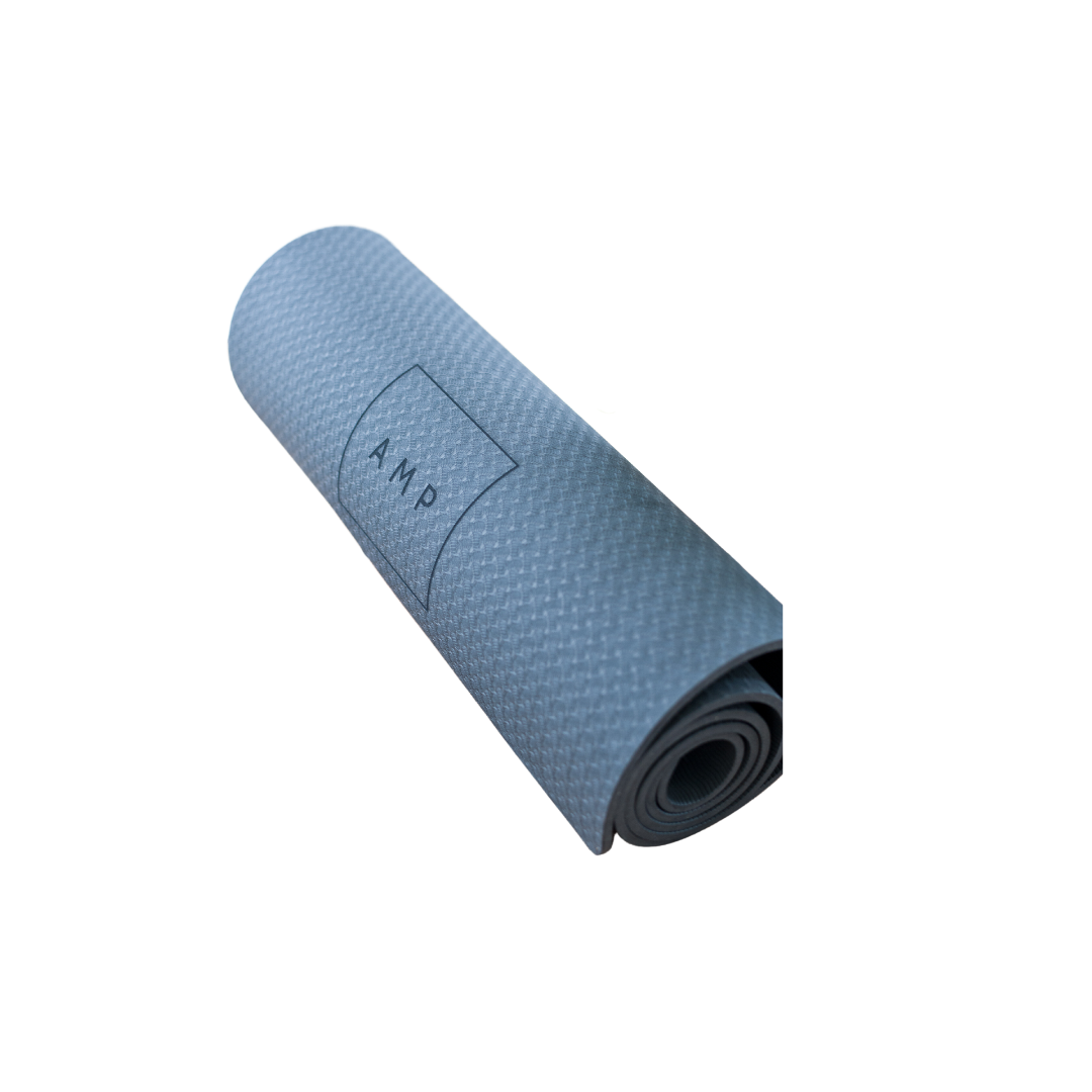 Load image into Gallery viewer, Fitness and yoga mat black

