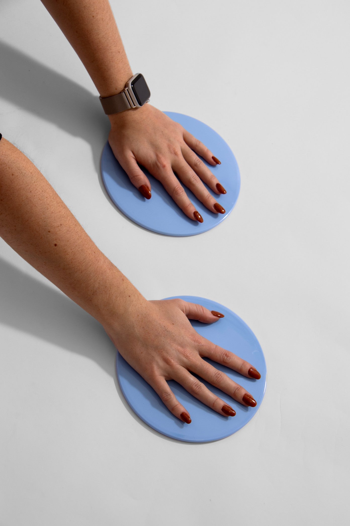 Core sliders gliding disc light blue