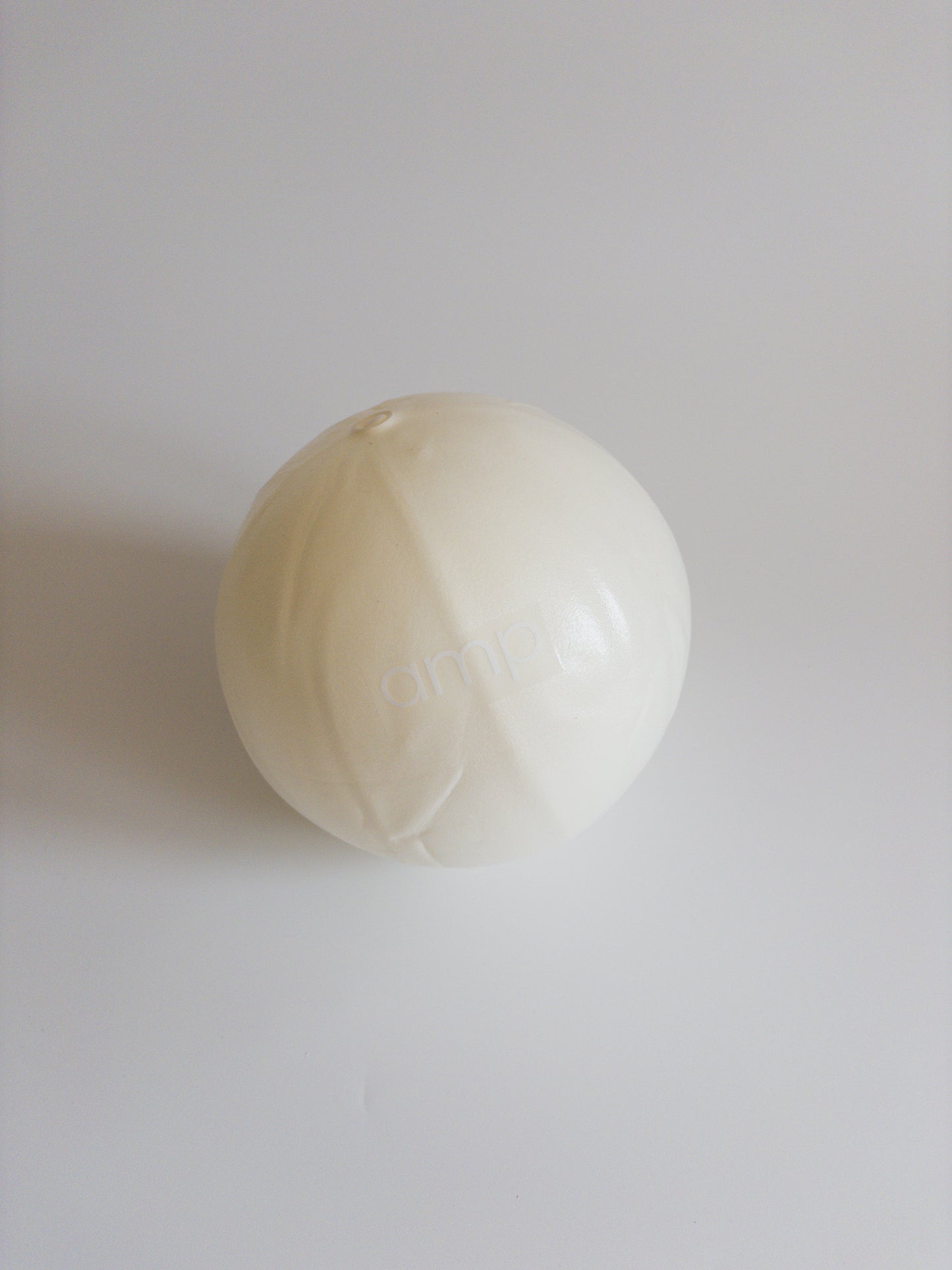 White Pilates ball 