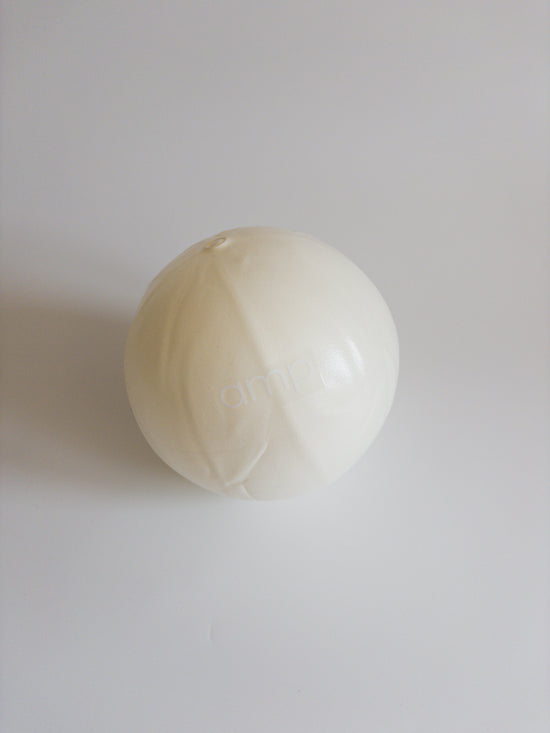 White Pilates ball 