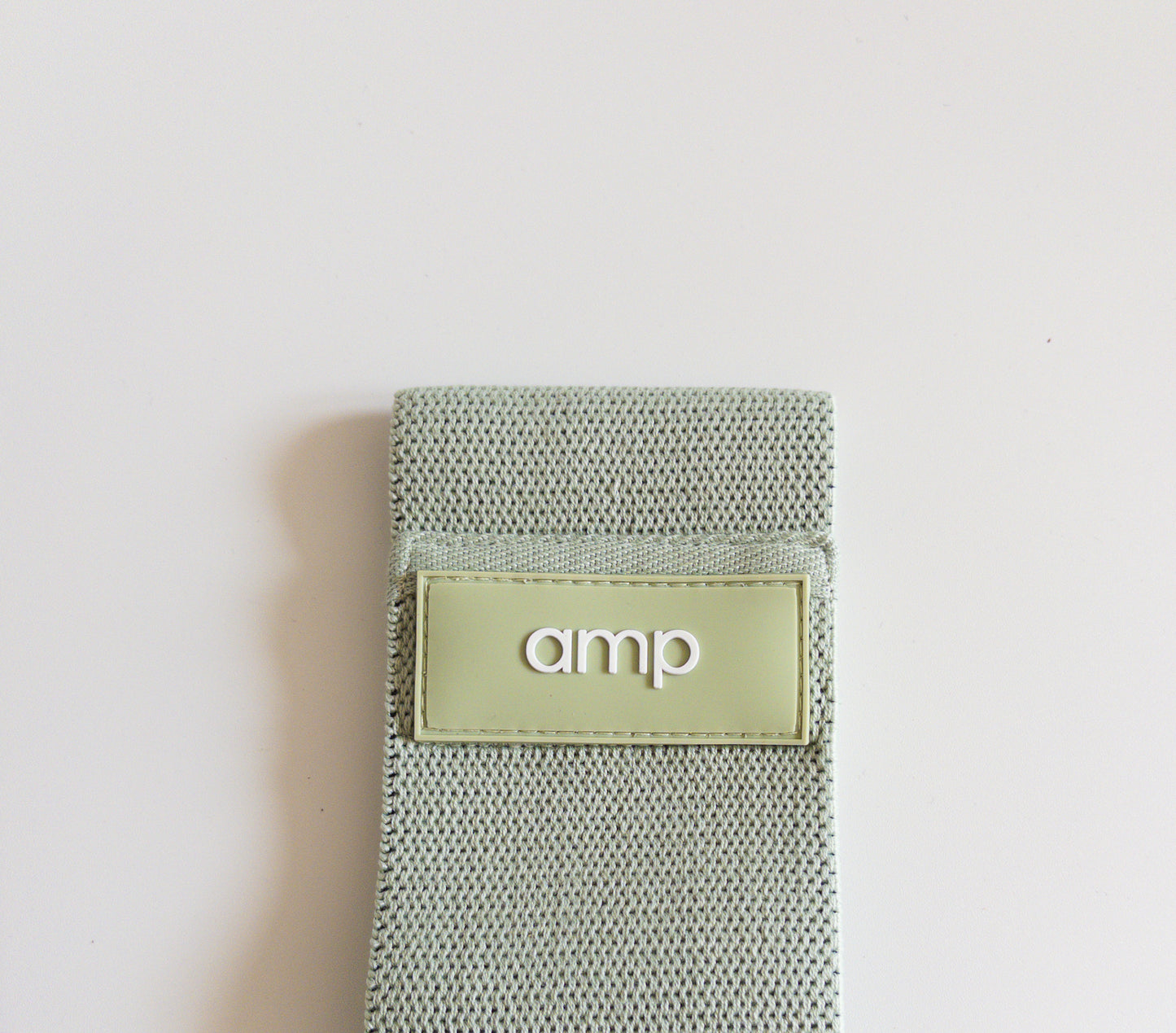 Sage green fabric resistance band medium 