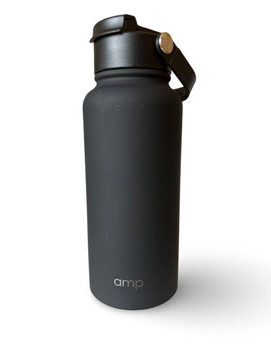 Bouteille d'eau Amp noire
