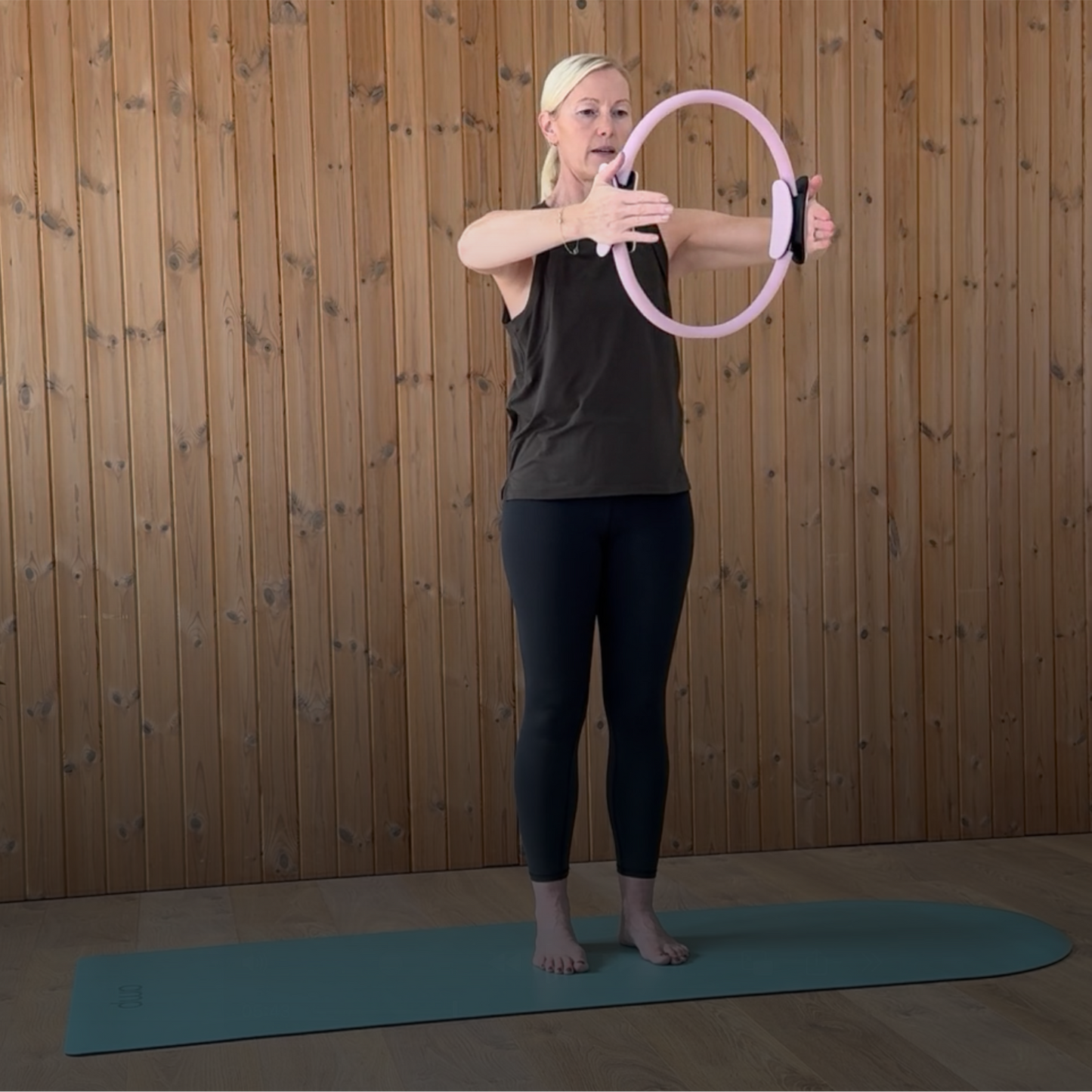 A series of short, effective Pilates workouts designed to strengthen, balance, and reconnect to your body.