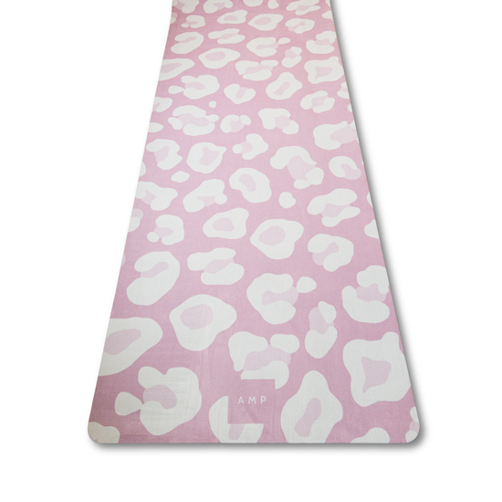 Yoga mat microfibre natural rubber hot yoga 