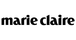 Marie Claire logo in black text on a white background