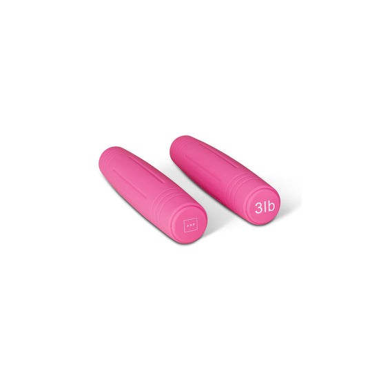Load image into Gallery viewer, Pilates bars - dumbbell hand weights hot pink
