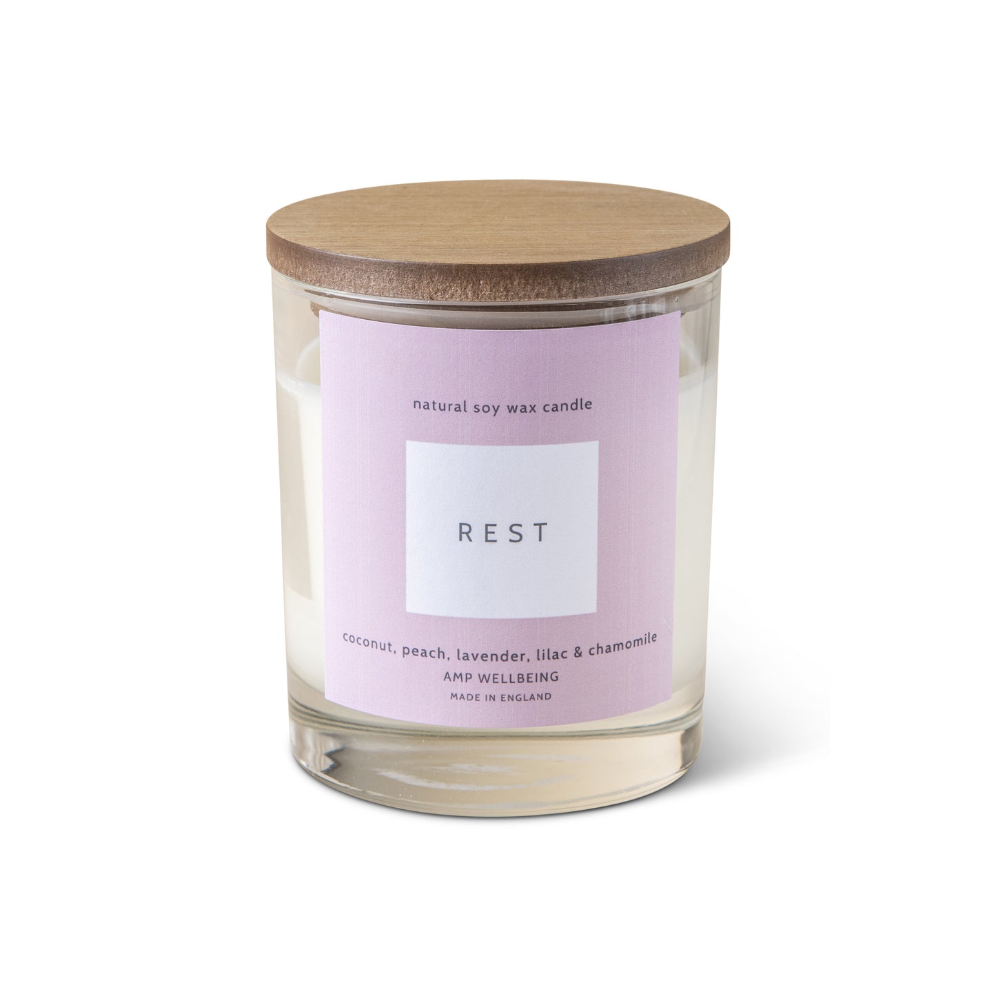 Rest Natural Soy Wax Candle