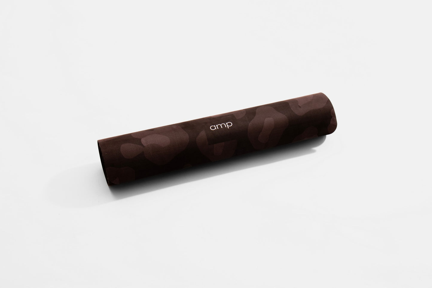 Tapis de yoga Amp en daim vegan léopard noir