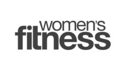 Logo of Women's Fitness magazine on a white background