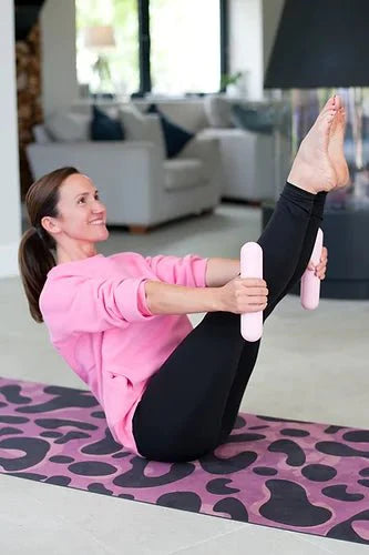 Dumbbell Strength bars - hand weights white - Ampwellbeing