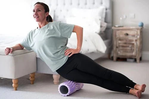 Release and stretch foam roller - Ampwellbeing