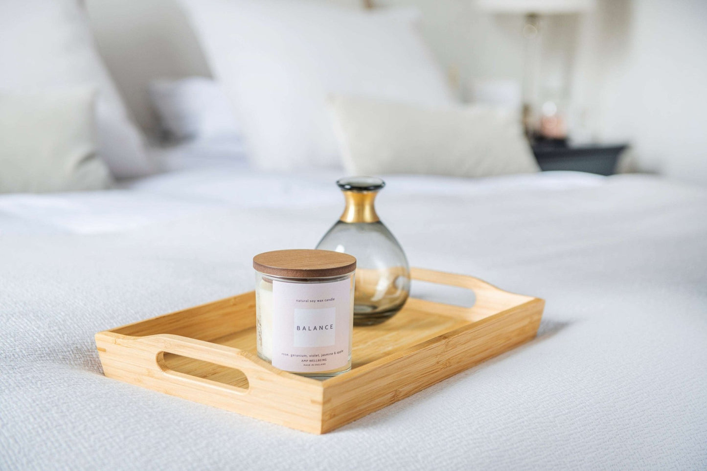 Balance Natural Soy Wax Candle - Ampwellbeing