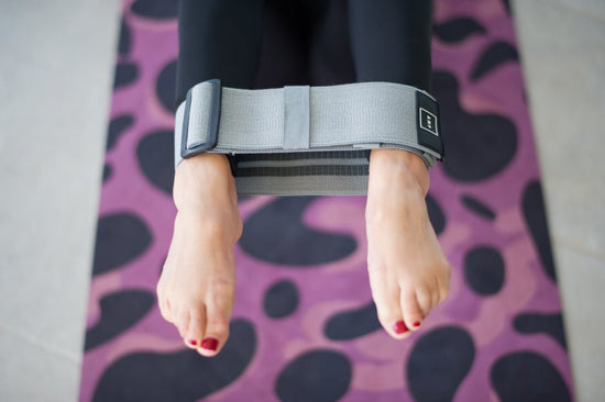 Heavy adjustable fabric resistance band - Ampwellbeing