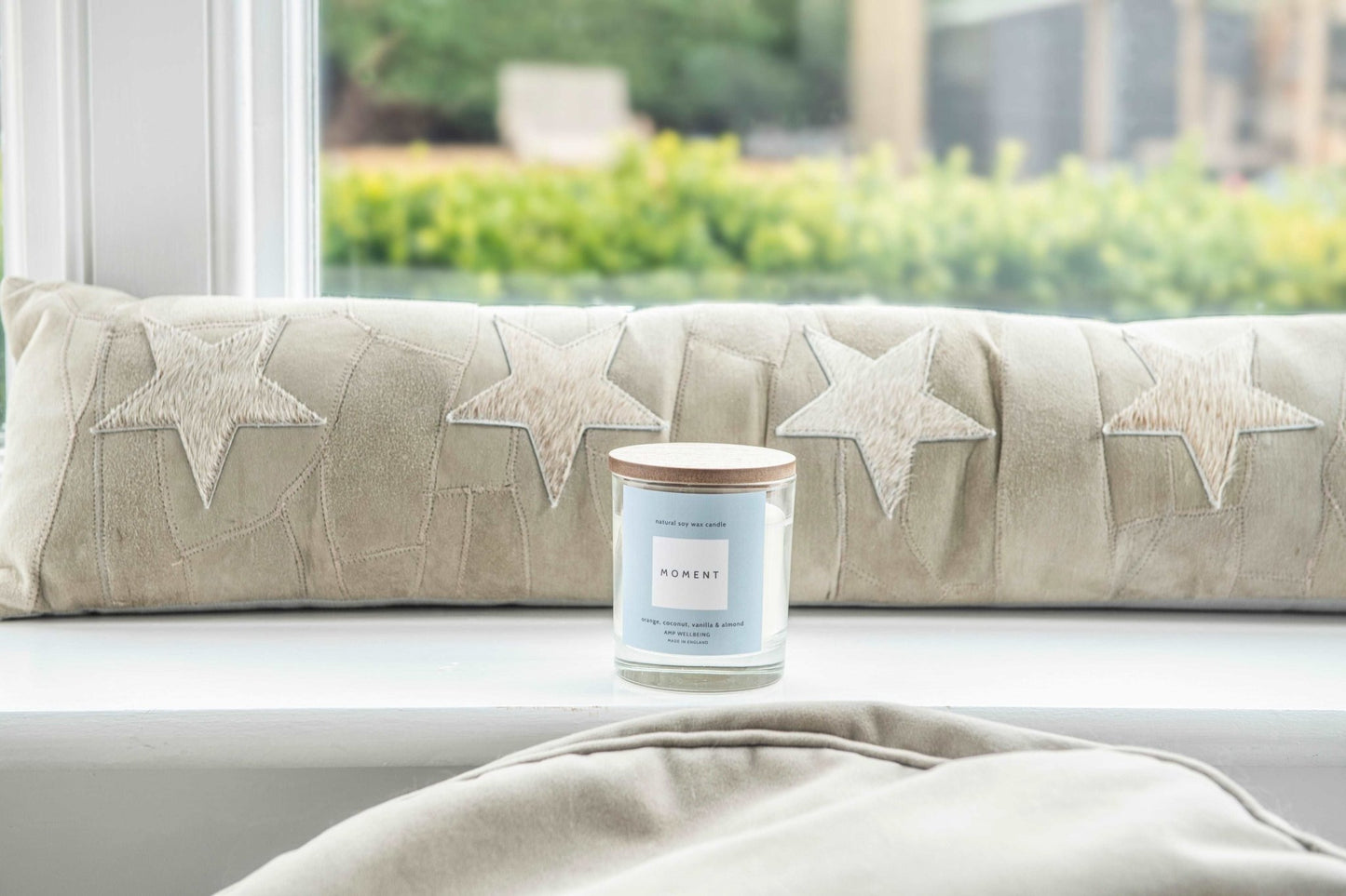 Moment Natural Soy Wax Candle - Ampwellbeing